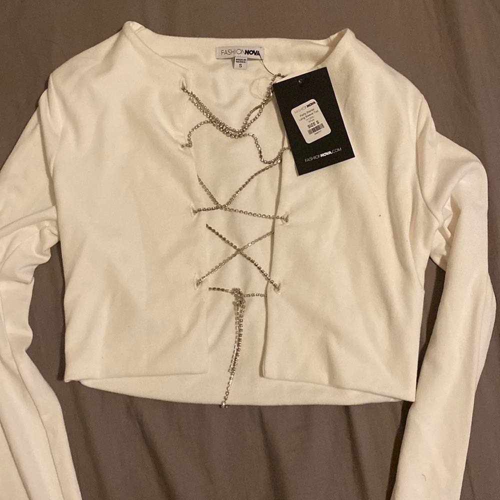 Fashion Nova Party Starter Top NWT
